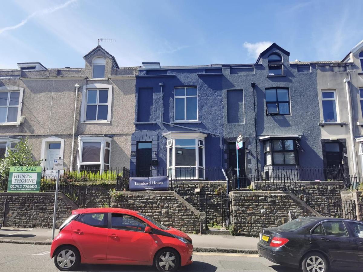 Lombard House - Boutique Hotel By Tifa Stays Swansea Exteriör bild